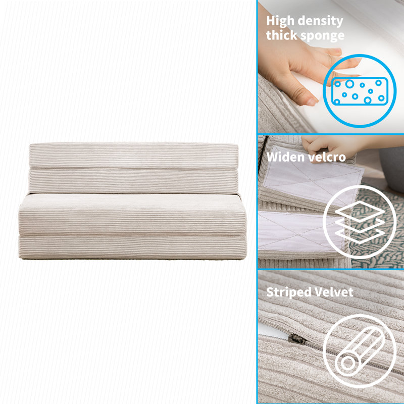 Ivy Bronx Anzley 6.3'' Memory Foam Futon Mattress FutonMattress